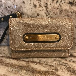 🆕 JUICY COUTURE Glitter Wallet/Clutch